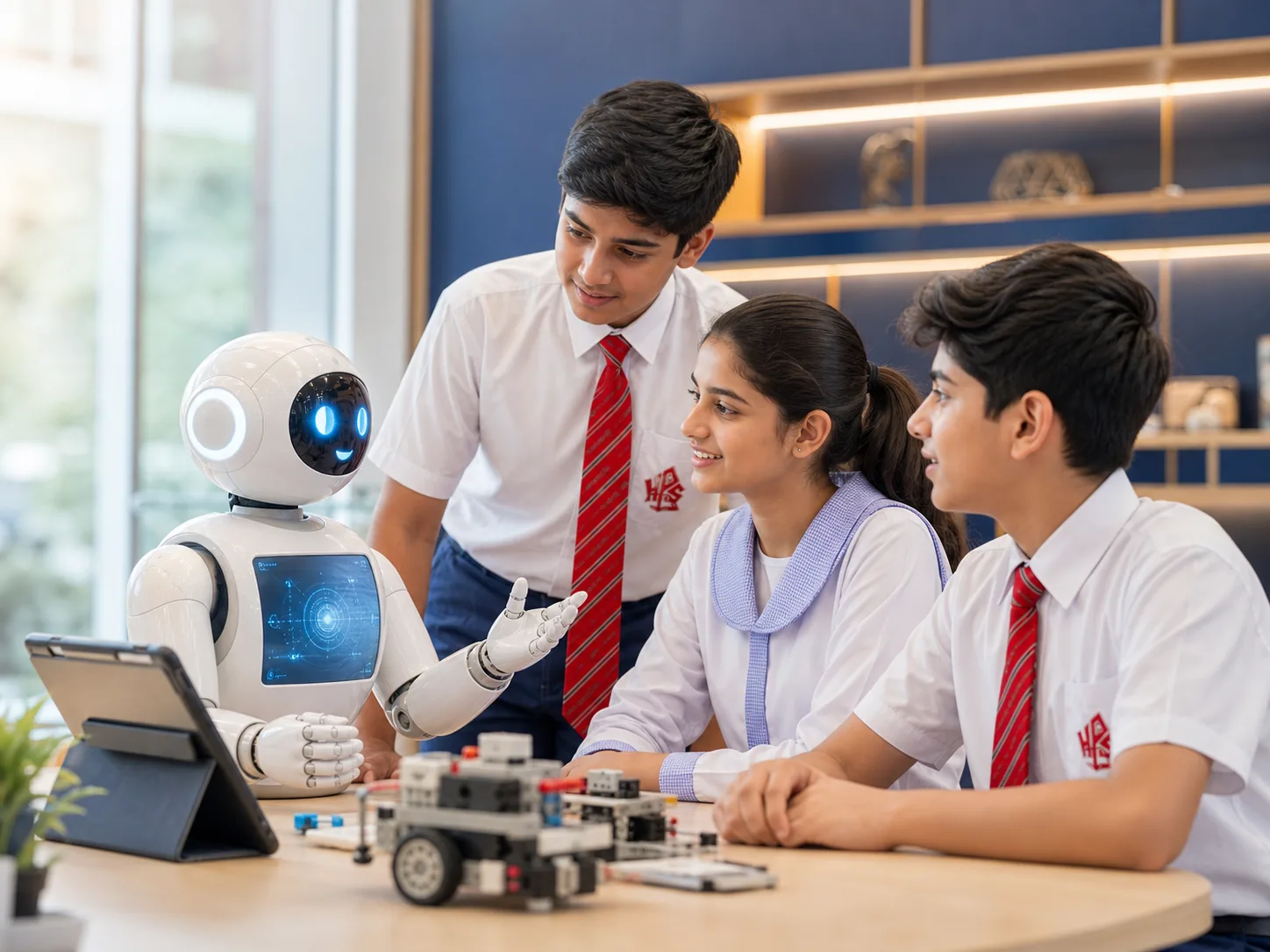 An HPGS AI learning assistant supporting students