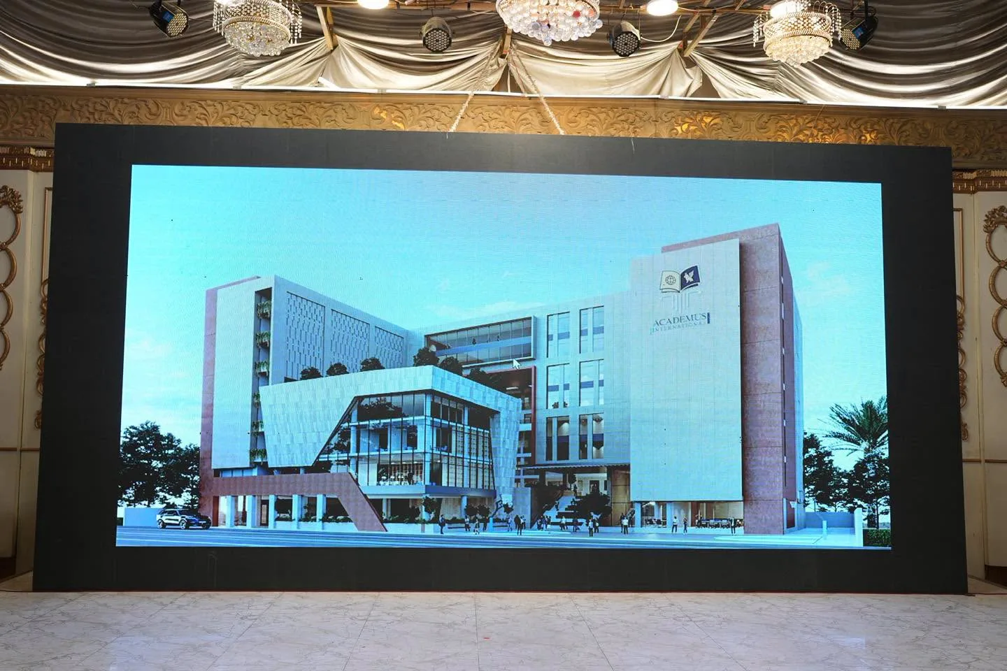 A future campus concept shared during professional learning