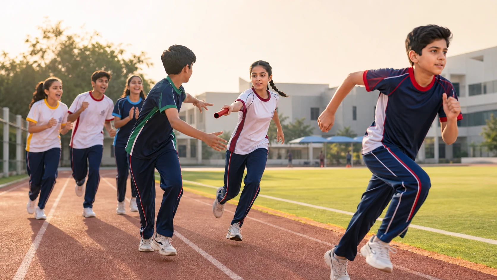 HPGS students taking part in a school wellbeing activity